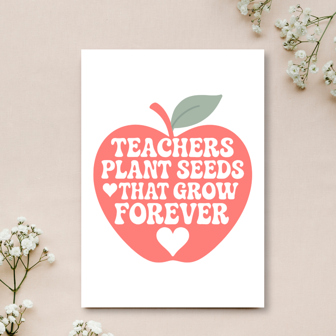 Plant Seeds Card