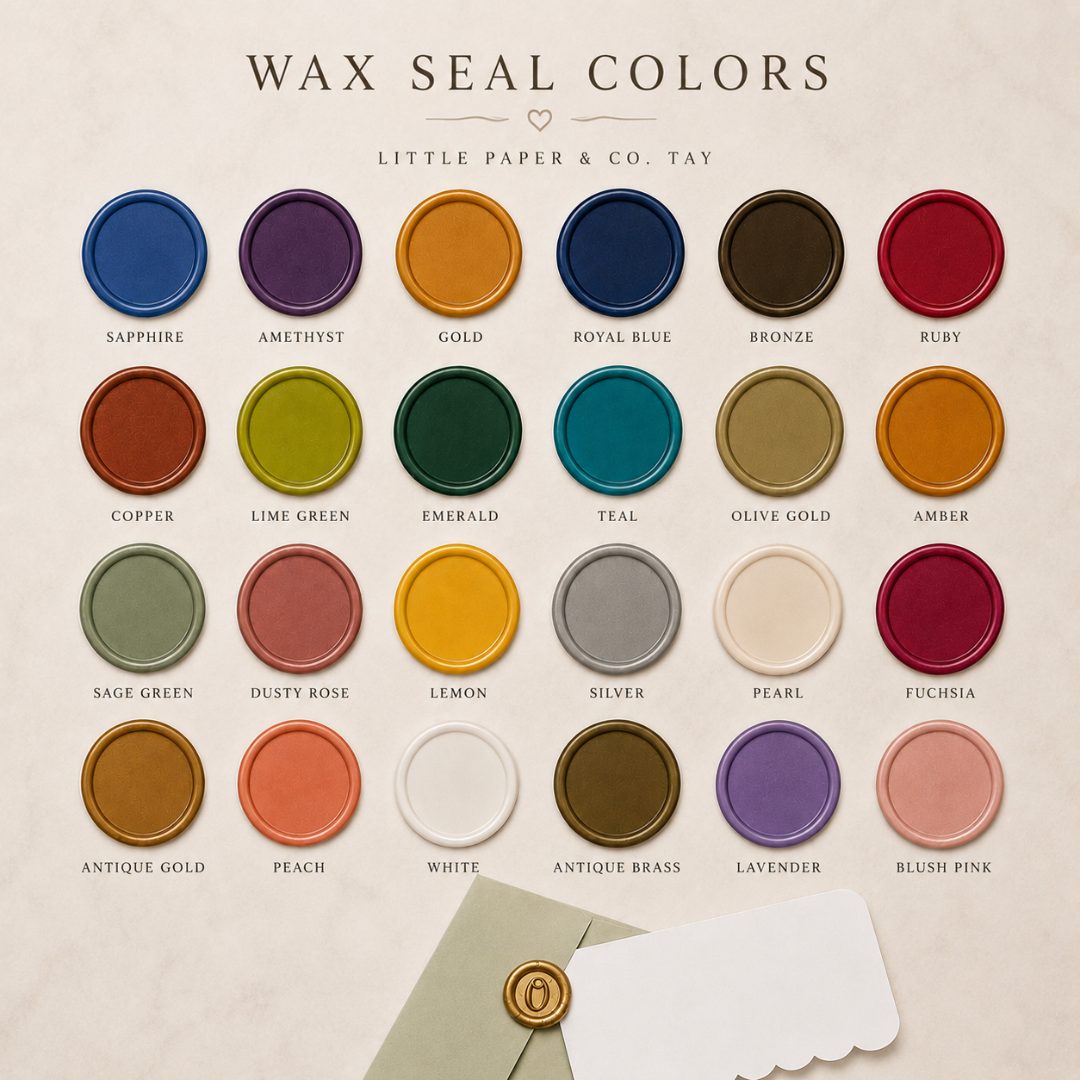 Wax Seal Stickers