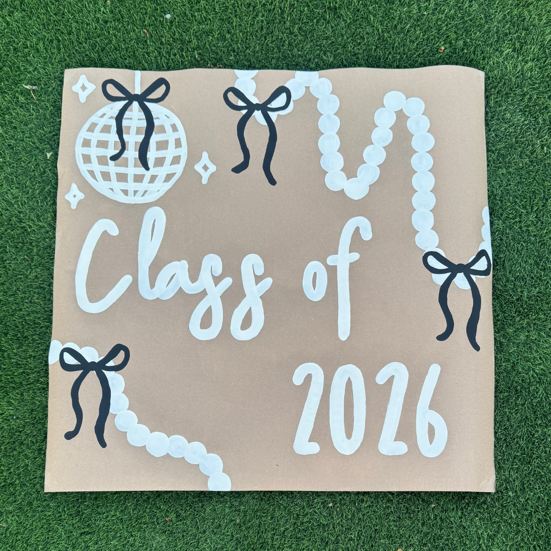 Disco Graduation Banner – Class of 2026