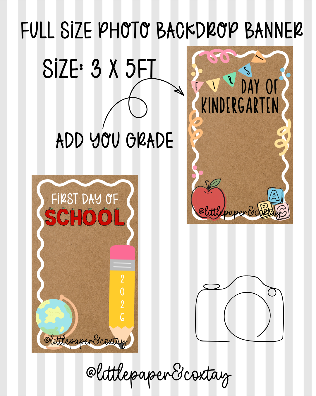 Photo Backdrop Banner