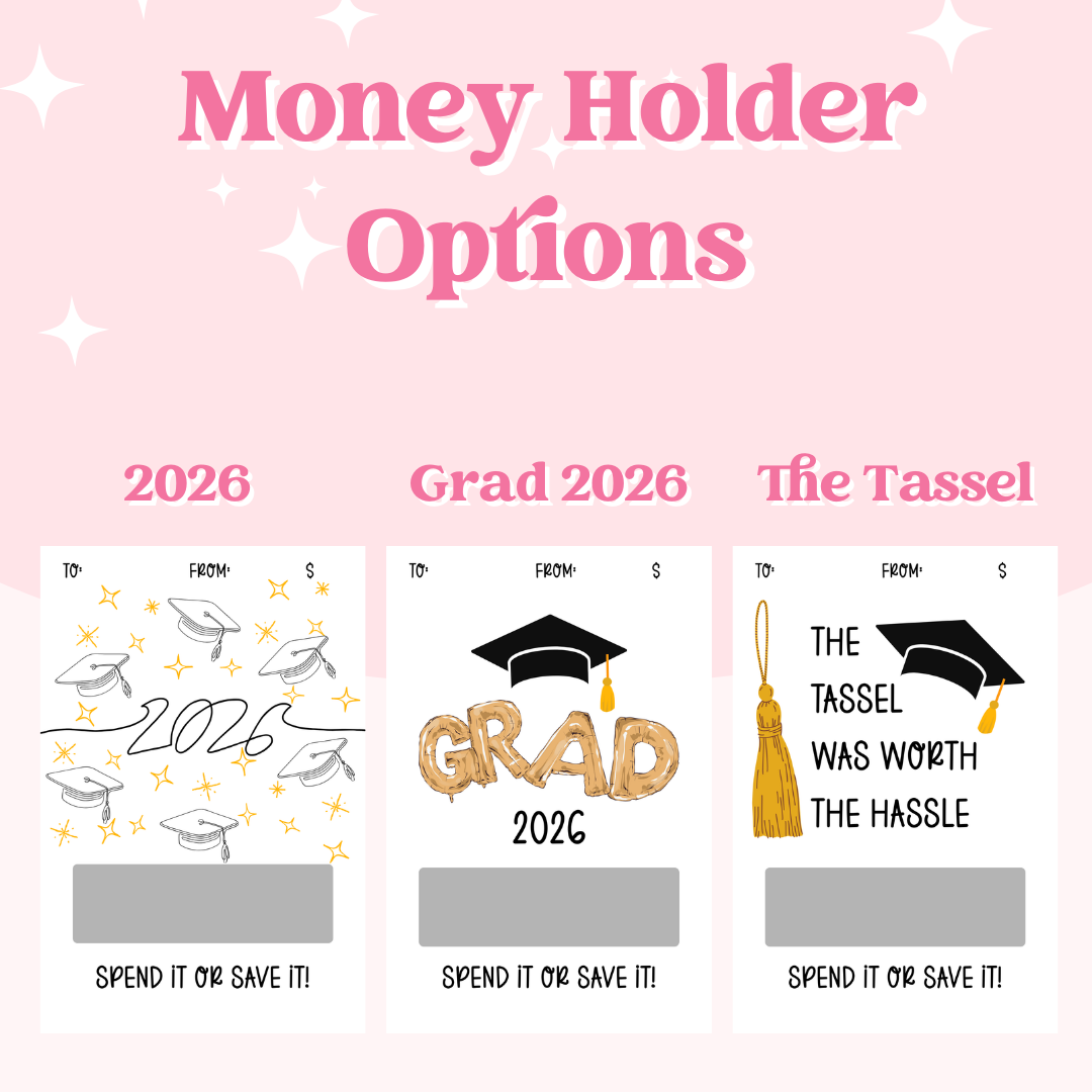 Graduation Money Holder Card