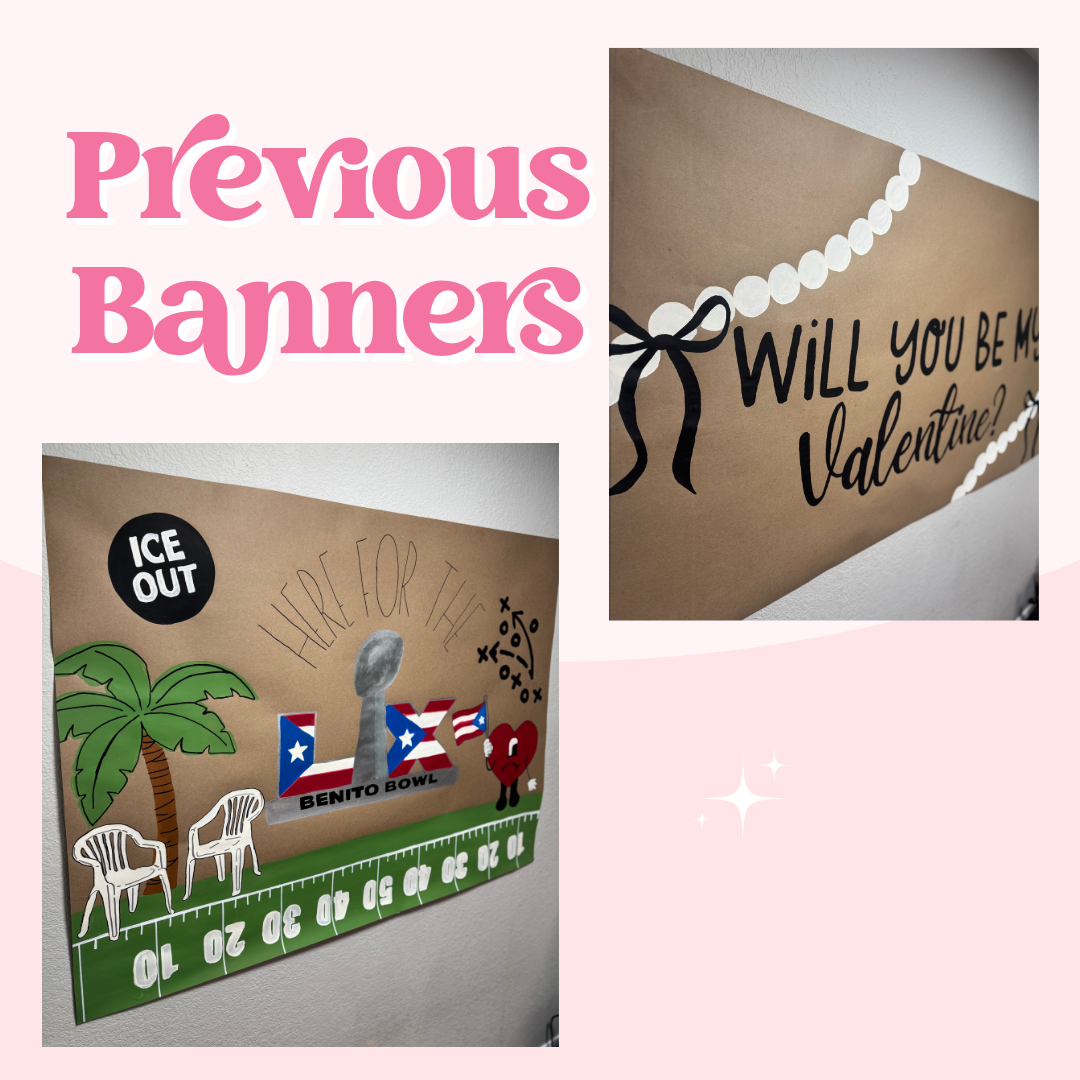 Hand Painted Custom Banner