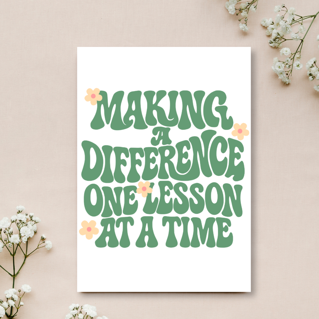 Making a Difference Card