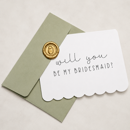 Wedding Party Proposal Cards