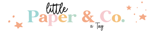 Little Paper & co. X Tay