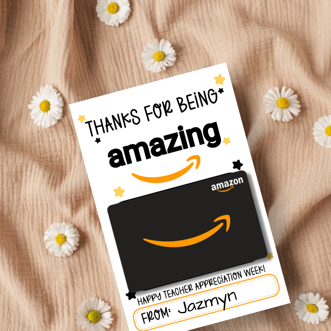 Printable Gift Card Holder