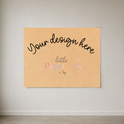Hand Painted Custom Banner