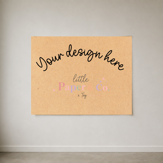 Hand Painted Custom Banner