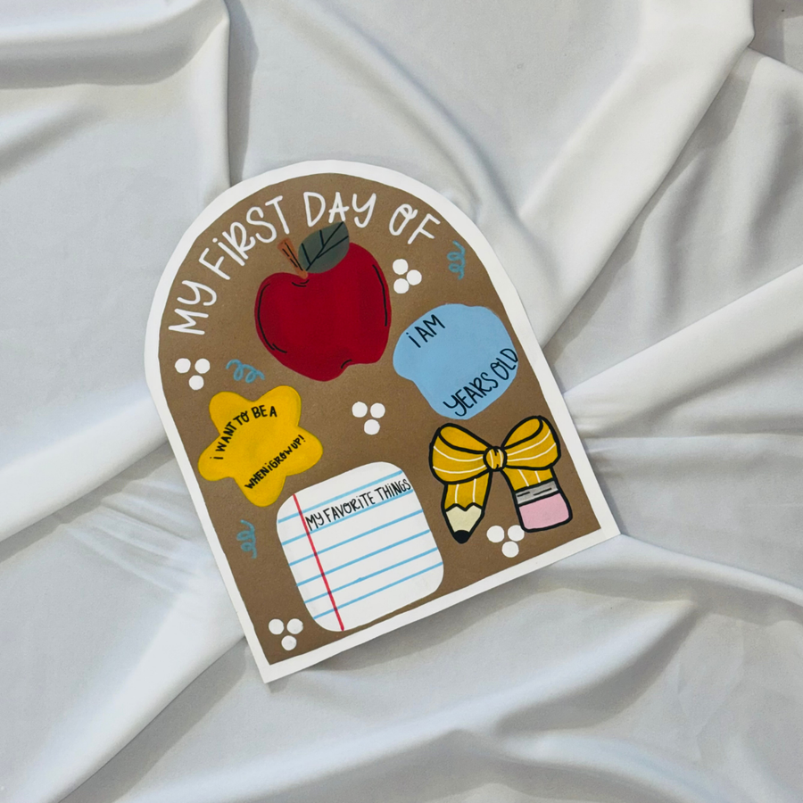Back-to-School Milestone Board