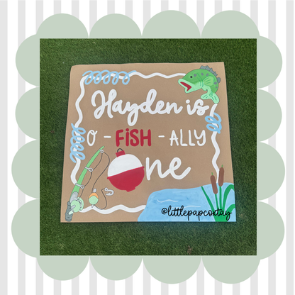 Hand Painted Custom Banner