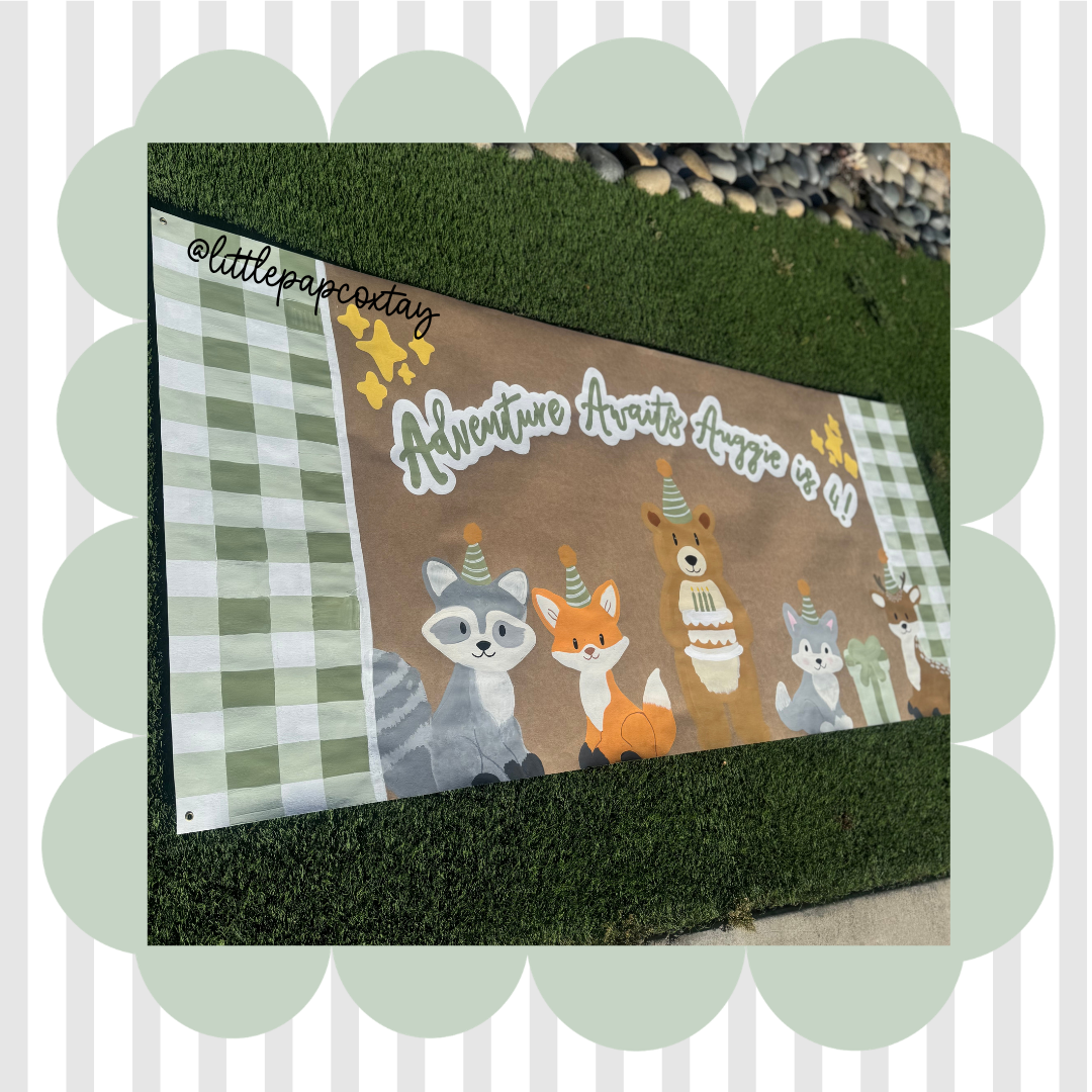 Hand Painted Custom Banner