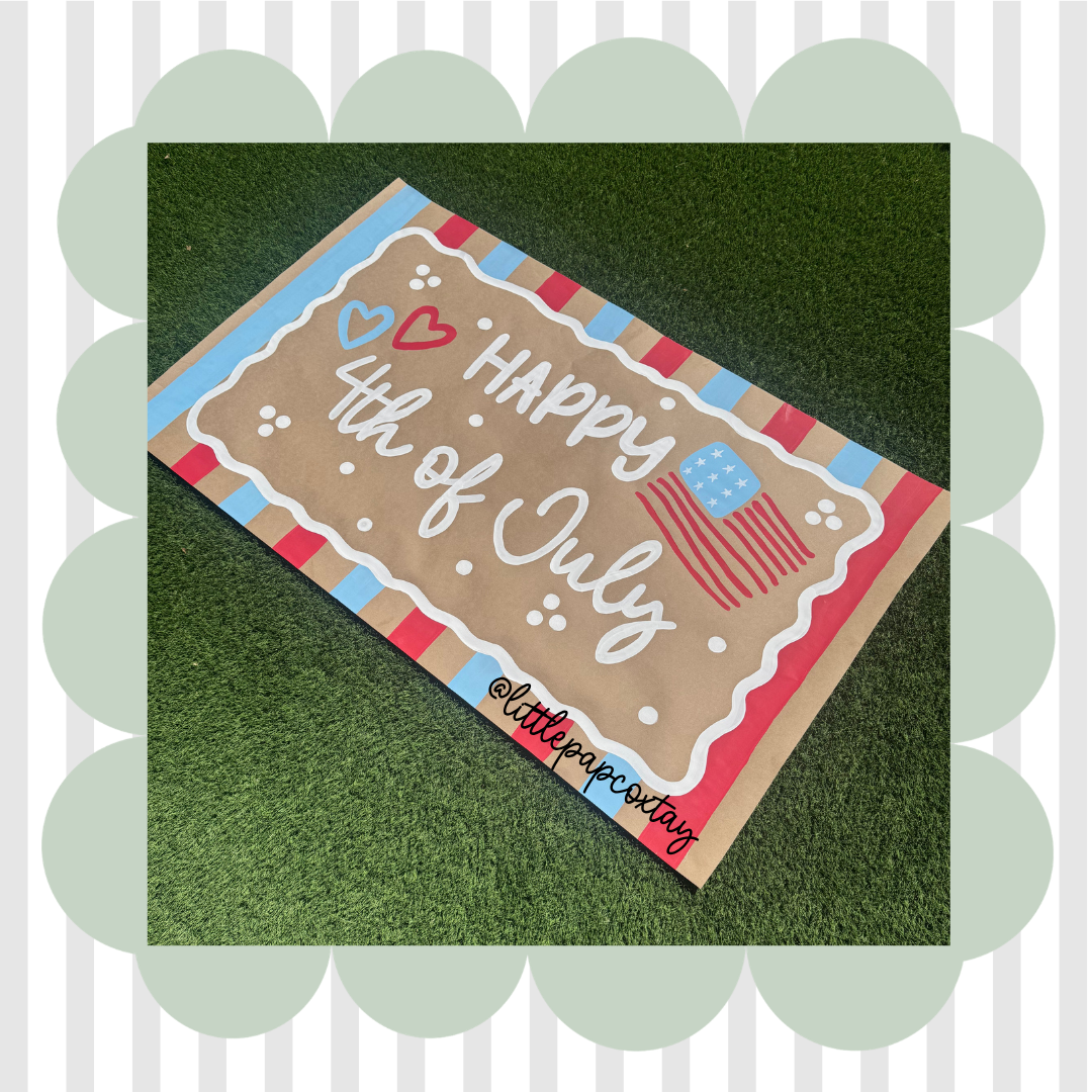 Hand Painted Custom Banner
