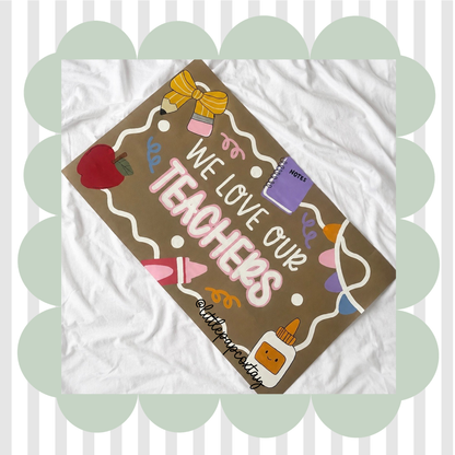 Hand Painted Custom Banner